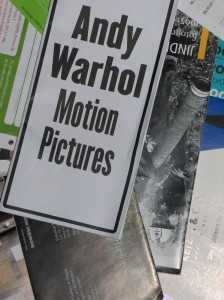 andy warhol : notion pictures Andy Warhol: Motion Pictures