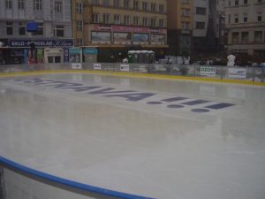 Vánoční kluziště, autor: Lucie Steffková