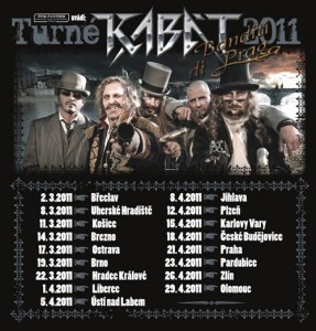 Kabát - turné 2011