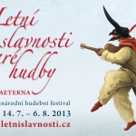 Letní slavnosti staré hudby zahájí letos odpolední slavností „Palazzo in festa“