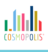 Cosmopolis logo, zdroj www.cosmopolis.cz