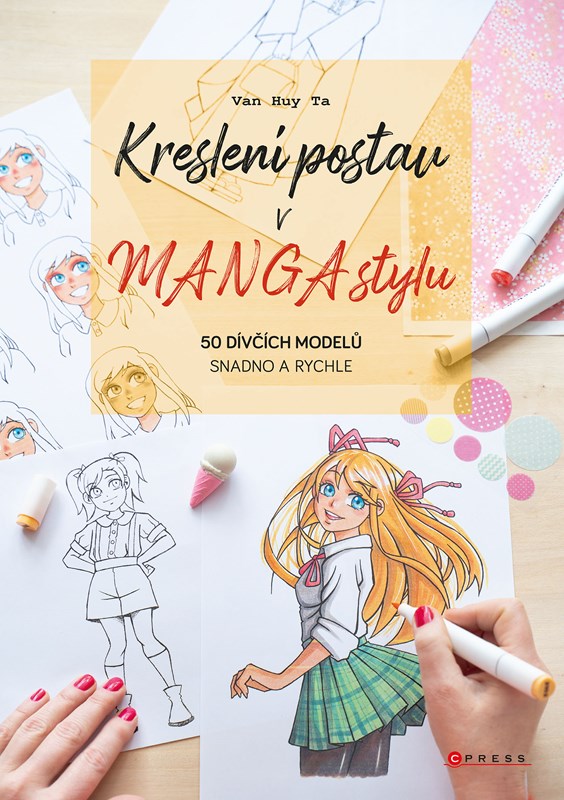 Kresleni postav v manga stylu