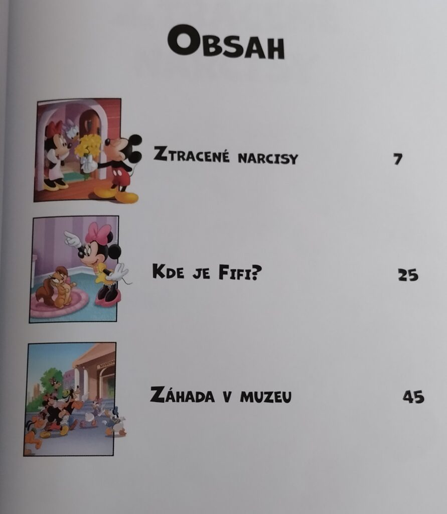 obsah Minnie, zdroj foto recenzniho vytistku