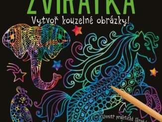 Vyškrabovací obrázky Duhová zvířátka zdroj www.albatrosmedia.cz