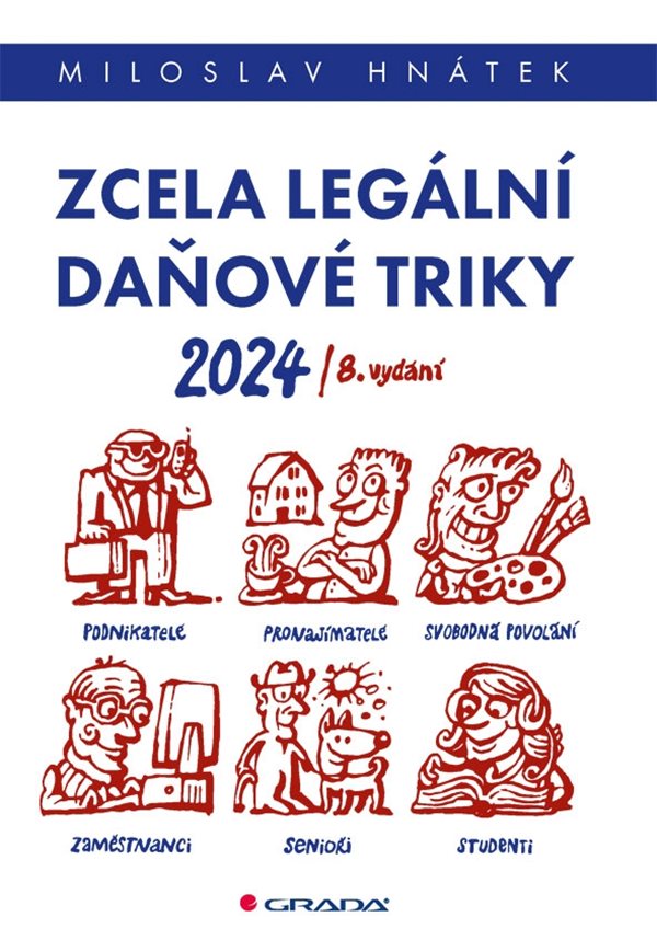 880115 kniha Zcela legalni danove triky 2024 Hnatek Grada 600 0 fit