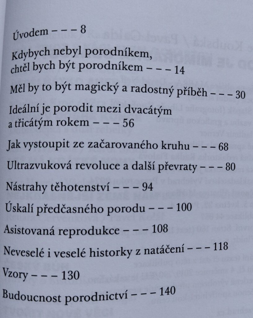 obsah Porod je mimořádná událost