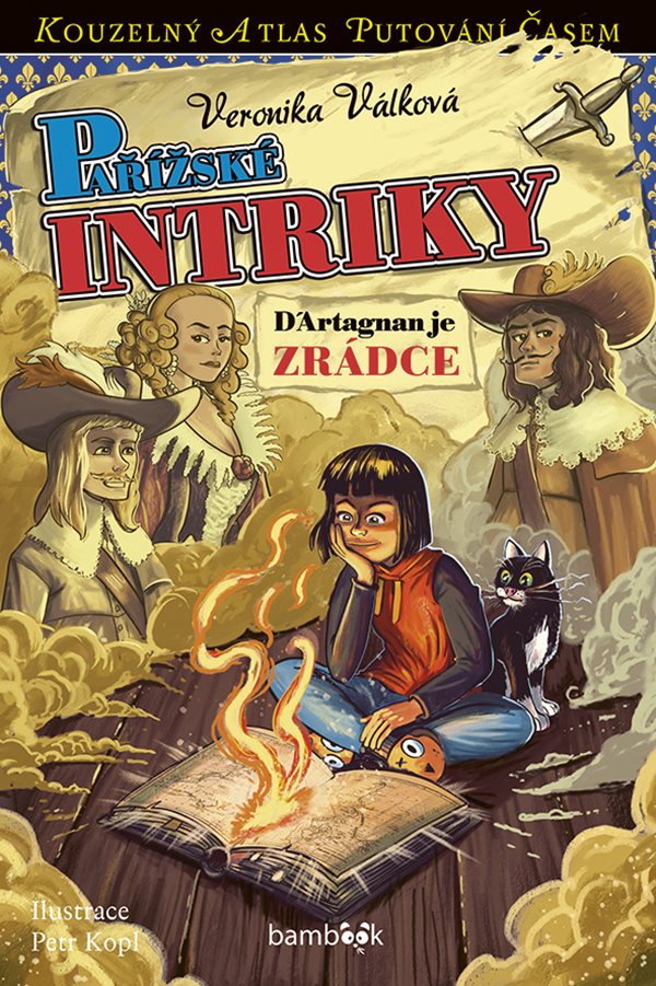 Parizske intriky Artagnan kniha