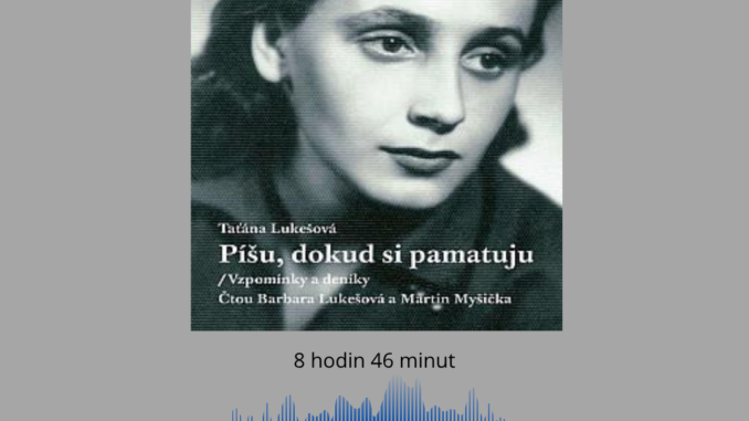 Píšu, dokud si pamatuju (audio)