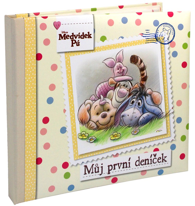 medvidek pu muj prvni denicek 2d
